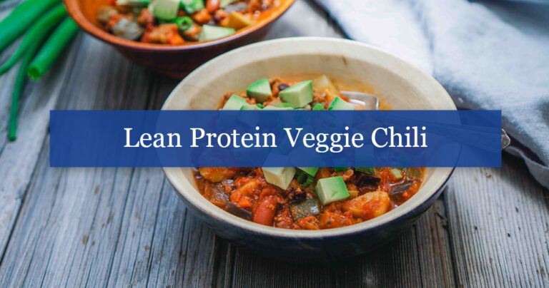 Image of Lean Protein Veggie Chili.
