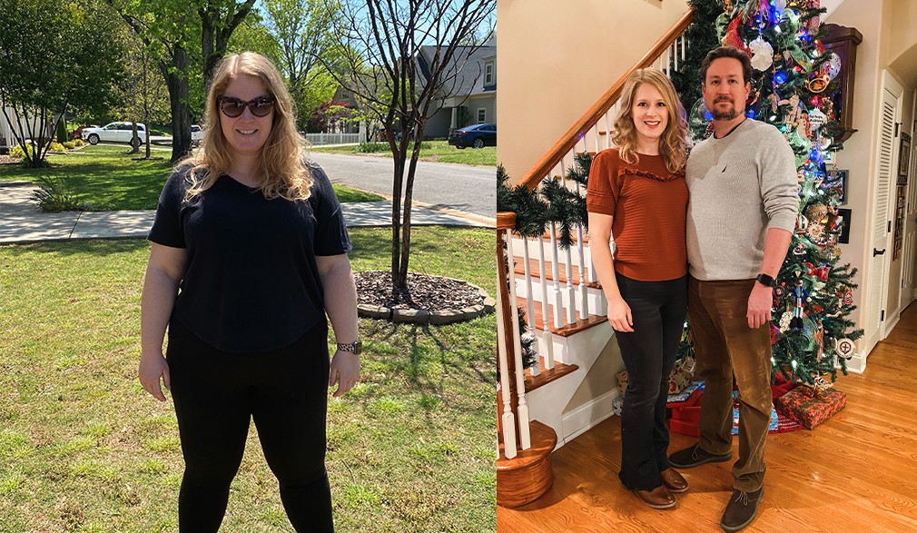 Anna's weight loss transformation