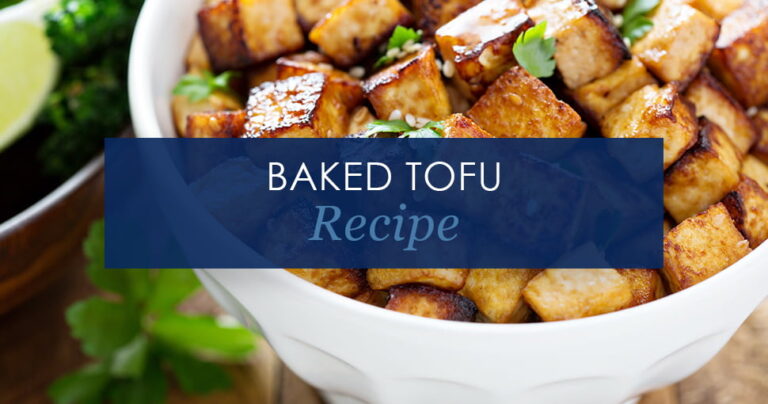 Baked tofu recipe